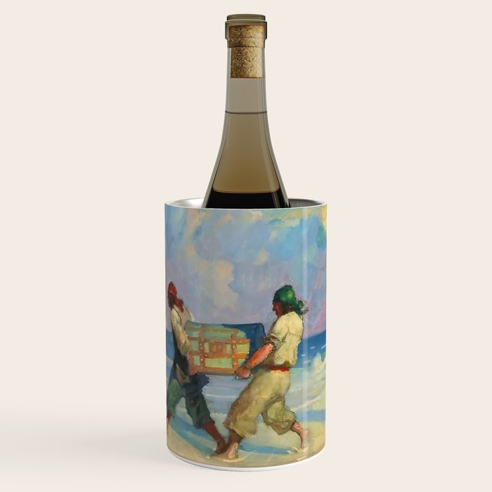 âAbsconding With The Treasureâ by NC Wyeth Wine Chiller Gallery Image 2