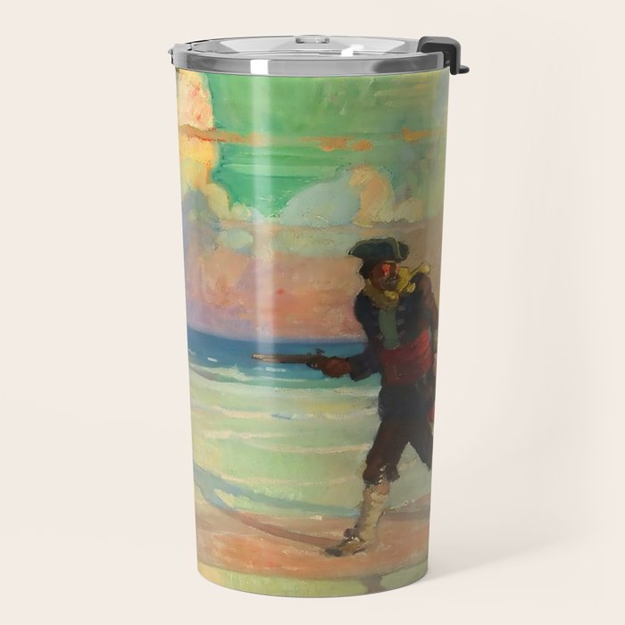 âAbsconding With The Treasureâ by NC Wyeth Travel Mug Gallery Image 2