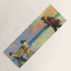 âAbsconding With The Treasureâ by NC Wyeth Yoga Mat Gallery Image 1