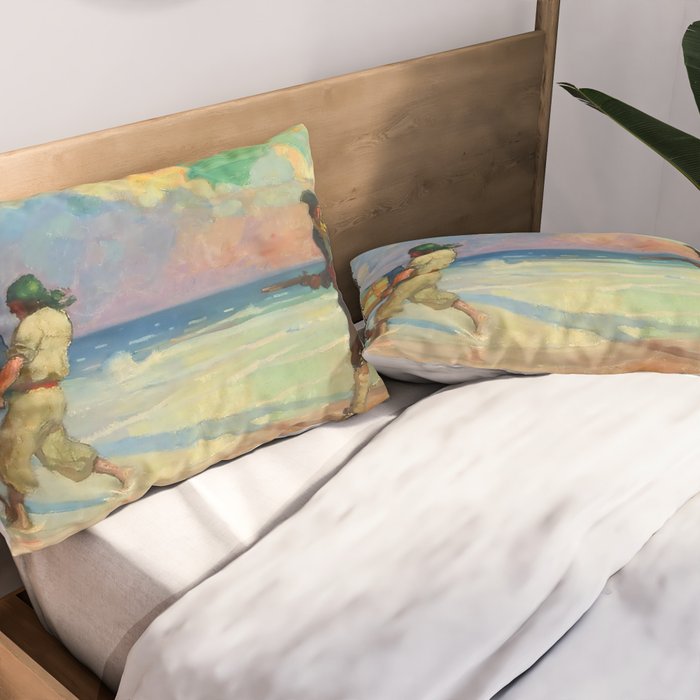 âAbsconding With The Treasureâ by NC Wyeth Pillow Sham Gallery Image 2