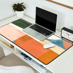 Soft Modern Abstract Shapes III Desk Mat Gallery Image 2