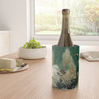 Japanese Poster Heron chinoiserie Print Bird Wall Art asian Japandi Wall Art sage green Painting Wine Chiller Gallery Image 4