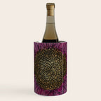 Pink Flower Drawing/ Illustration Wine Chiller Gallery Image 1