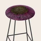 Pink Flower Drawing/ Illustration Stool Gallery Image 2