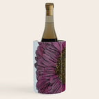 Pink Flower Drawing/ Illustration Wine Chiller Gallery Image 2