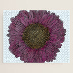 Pink Flower Drawing/ Illustration Jigsaw Puzzle Gallery Image 1