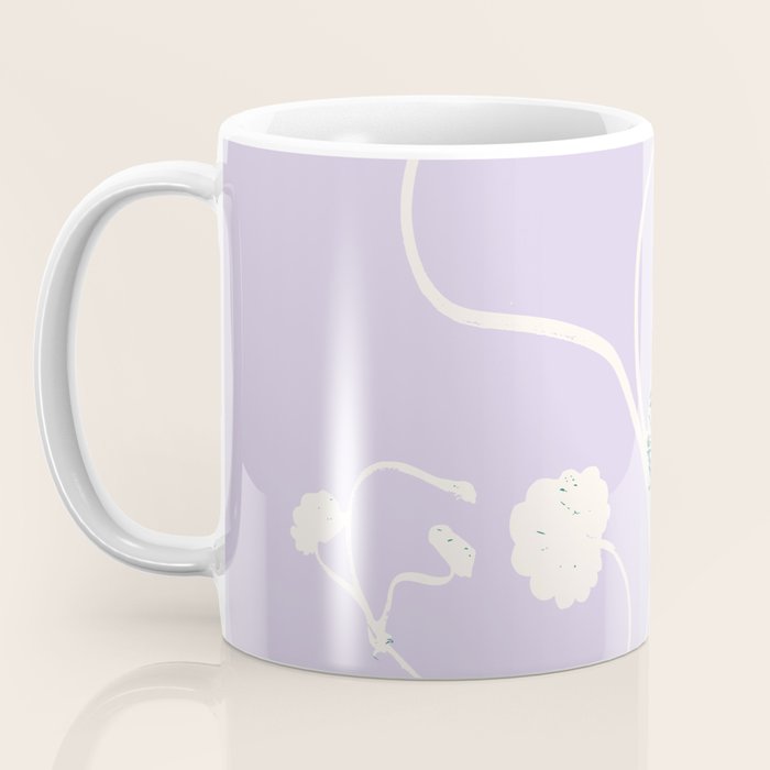 Plant based happyness Ajuga still life Coffee Mug Gallery Image 3