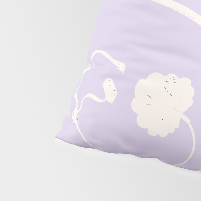 Plant based happyness Ajuga still life Pillow Sham Gallery Image 4