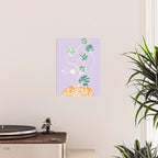 Plant based happyness Ajuga still life Poster Gallery Image 2