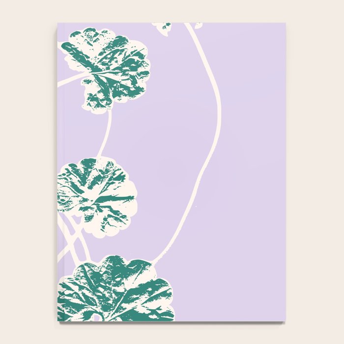 Plant based happyness Ajuga still life Notebook Gallery Image 4