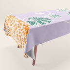 Plant based happyness Ajuga still life Tablecloth Gallery Image 1