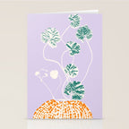 Plant based happyness Ajuga still life Stationery Card Gallery Image 2