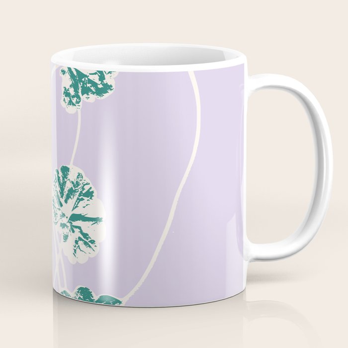 Plant based happyness Ajuga still life Coffee Mug Gallery Image 1