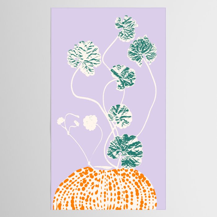 Plant based happyness Ajuga still life Tablecloth Gallery Image 2