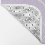 Plant based happyness Ajuga still life Bath Mat Gallery Image 2