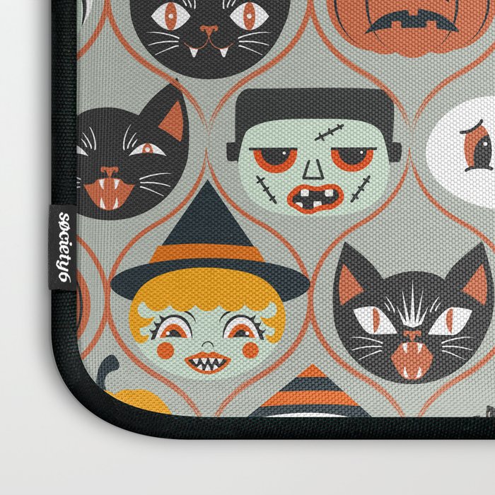 Spooky Sweet Faces Laptop Sleeve Gallery Image 3