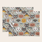 Spooky Sweet Faces Placemat Gallery Image 1