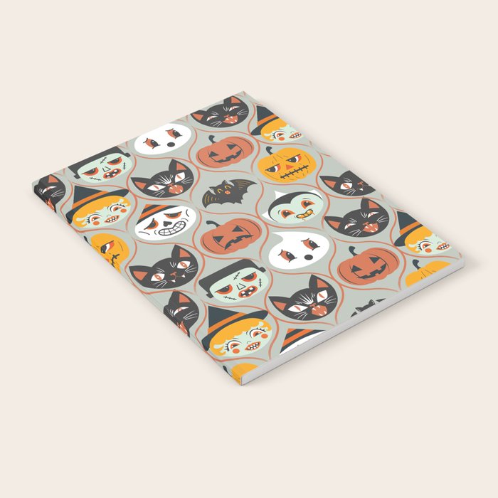 Spooky Sweet Faces Notebook Gallery Image 1