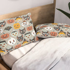Spooky Sweet Faces Pillow Sham Gallery Image 2