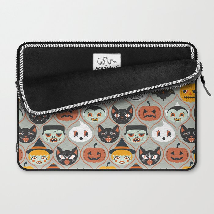 Spooky Sweet Faces Laptop Sleeve Gallery Image 2