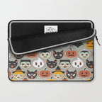 Spooky Sweet Faces Laptop Sleeve Gallery Image 2