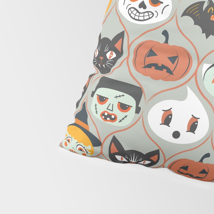 Spooky Sweet Faces Pillow Sham Gallery Image 4