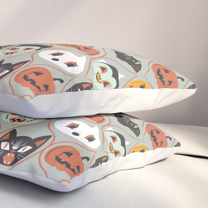 Spooky Sweet Faces Pillow Sham Gallery Image 3