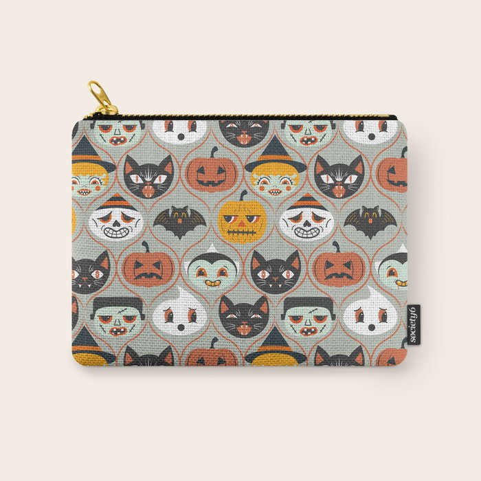 Spooky Sweet Faces Carry All Pouch Gallery Image 1