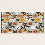 Spooky Sweet Faces Desk Mat Gallery Image 3