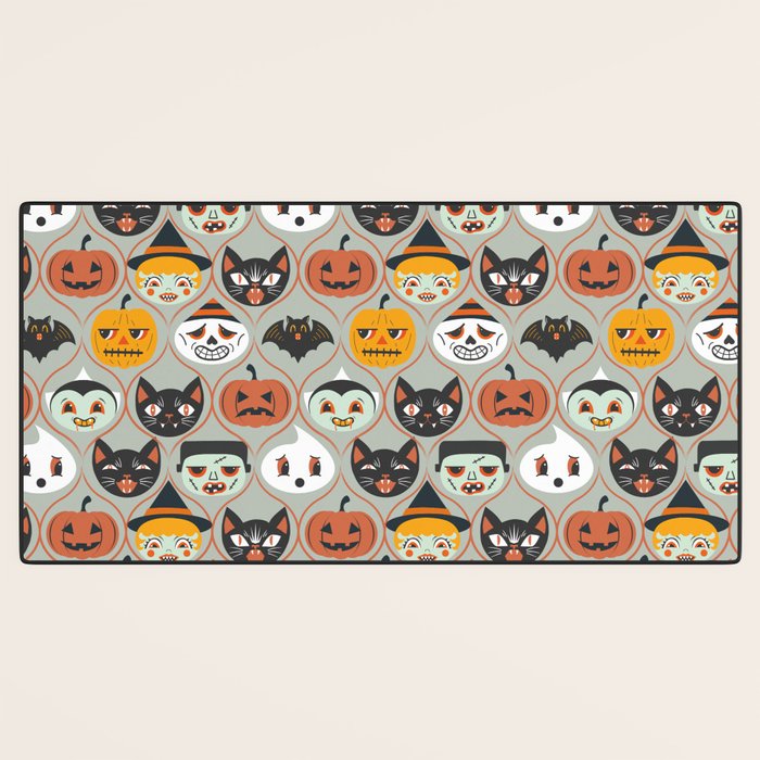 Spooky Sweet Faces Desk Mat Gallery Image 3