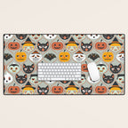 Spooky Sweet Faces Desk Mat Gallery Image 1