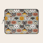 Spooky Sweet Faces Laptop Sleeve Gallery Image 1