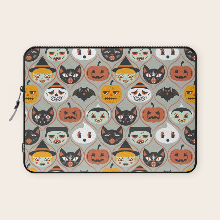 Spooky Sweet Faces Laptop Sleeve Gallery Image 1