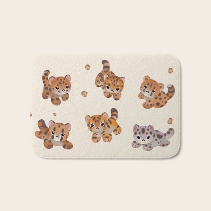 The year of big cat cubs Bath Mat Gallery Image 1
