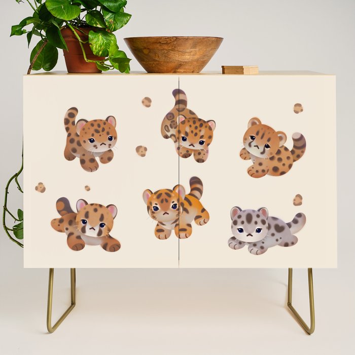 The year of big cat cubs Credenza Gallery Image 1