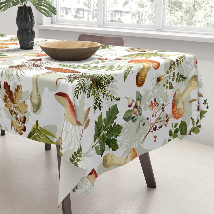 Vintage & Shabby Chic - Autumn Harvest Botanical Garden Tablecloth Gallery Image 3
