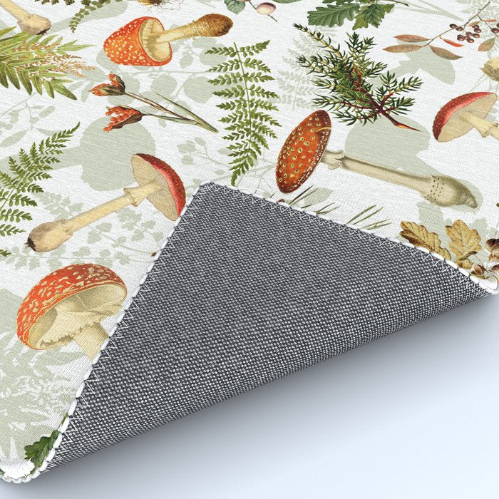 Vintage & Shabby Chic - Autumn Harvest Botanical Garden Rug Gallery Image 4