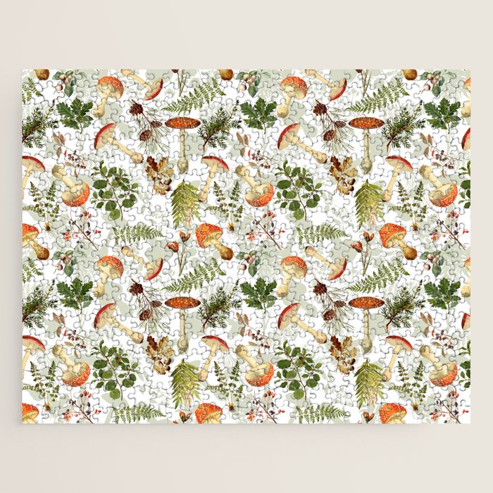 Vintage & Shabby Chic - Autumn Harvest Botanical Garden Jigsaw Puzzle Gallery Image 1