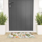 Vintage & Shabby Chic - Autumn Harvest Botanical Garden Welcome Mat Gallery Image 3
