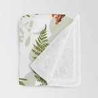 Vintage & Shabby Chic - Autumn Harvest Botanical Garden Throw Blanket Gallery Image 3