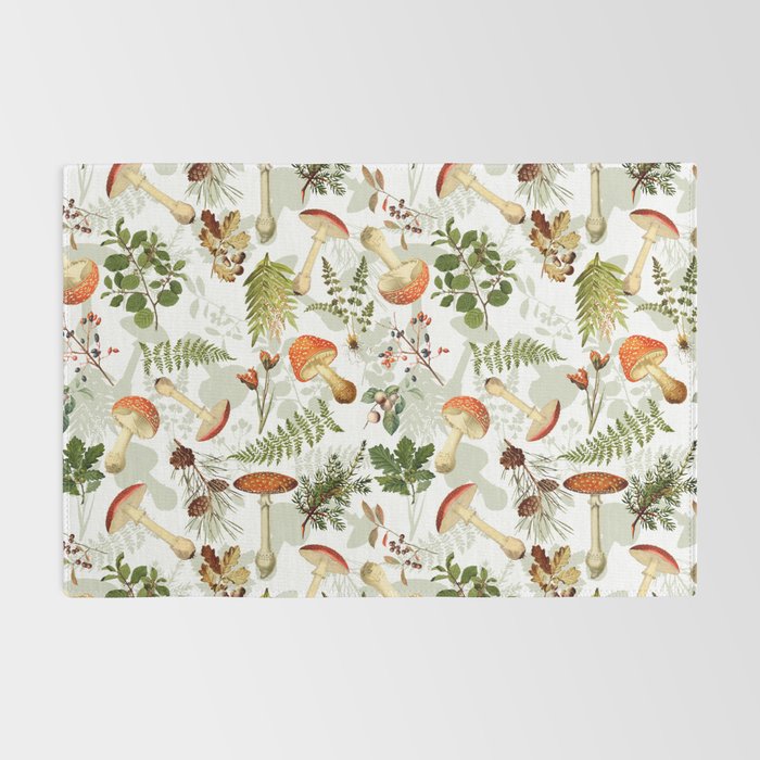 Vintage & Shabby Chic - Autumn Harvest Botanical Garden Rug Gallery Image 2