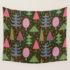 Christmas Magic #1 Wall Tapestry Gallery Image 4