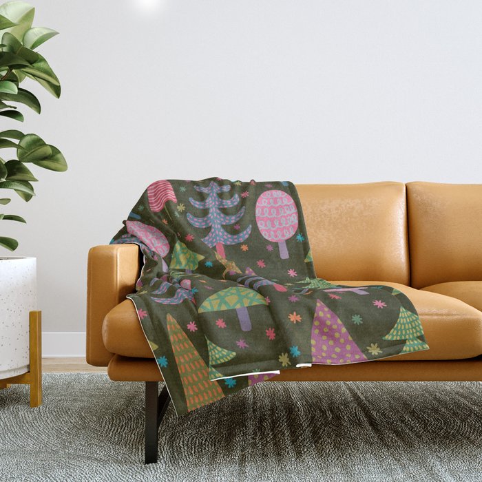 Christmas Magic #1 Throw Blanket Gallery Image 1