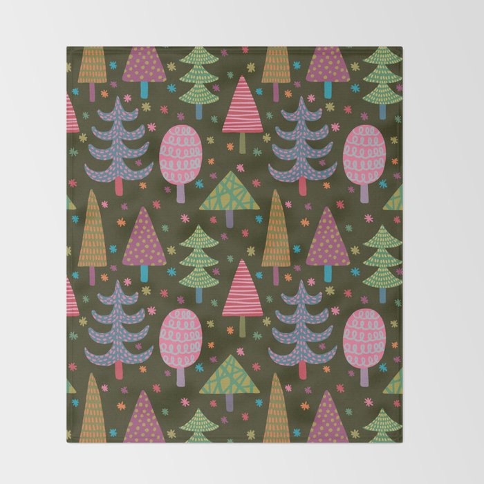 Christmas Magic #1 Throw Blanket Gallery Image 2