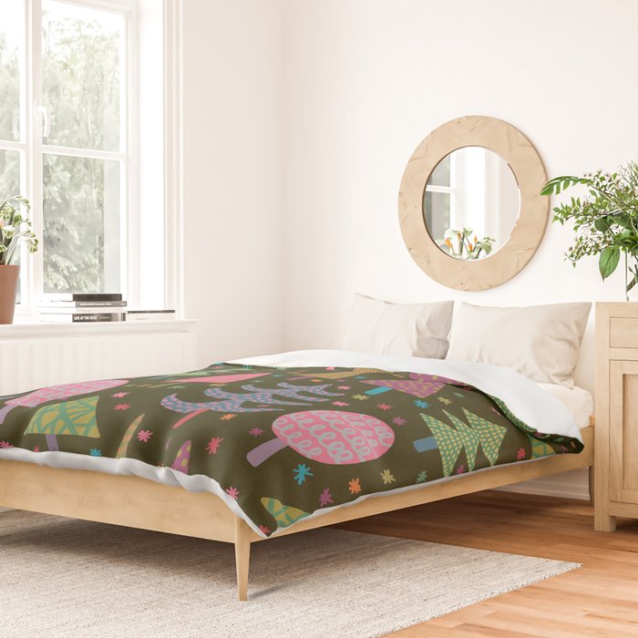 Christmas Magic #1 Duvet Cover Gallery Image 2