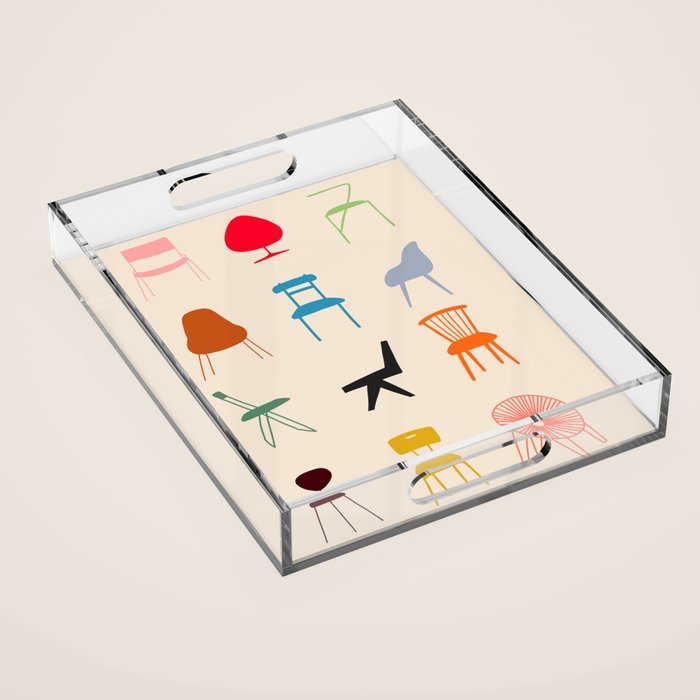HAVE A SEAT Acrylic Tray Gallery Image 1