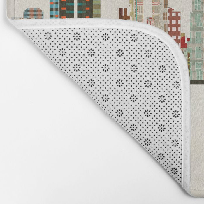 new orleans skyline Bath Mat Gallery Image 2