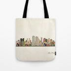 new orleans skyline Tote Bag Gallery Image 1