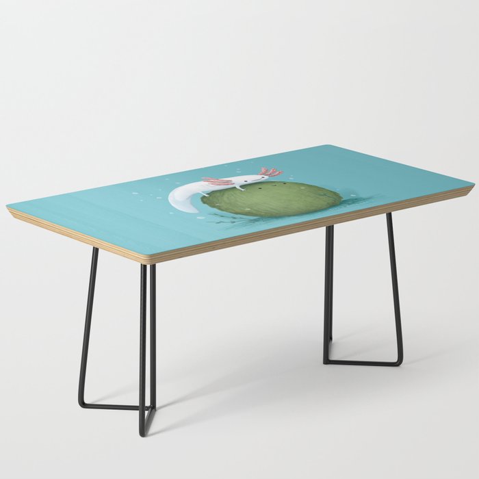 Axolotl on a Mossball Coffee Table Gallery Image 1