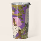 Pink Hair Beauty Travel Mug Gallery Image 2
